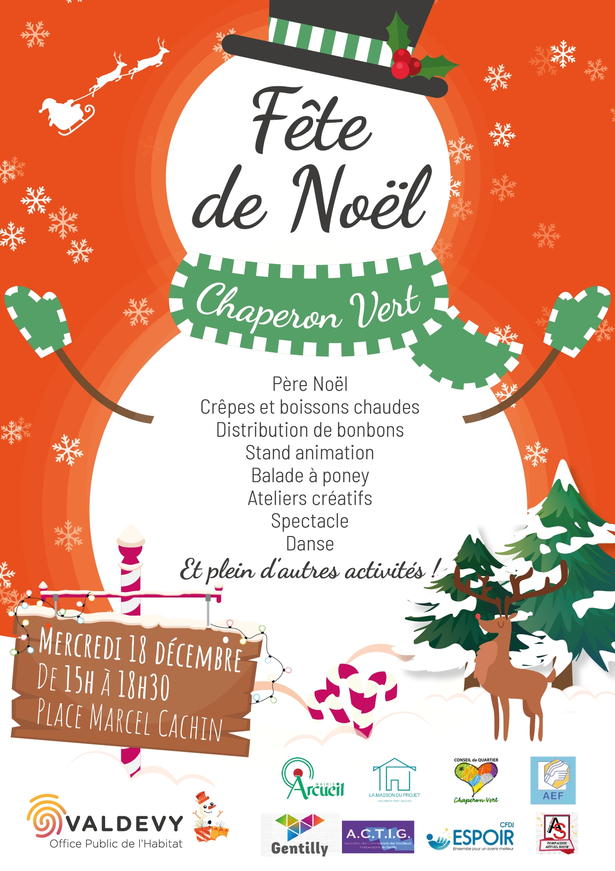 Fête de Noël au Chaperon Vert